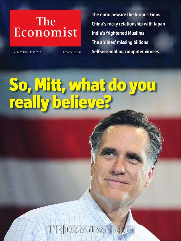 The Economist 经济学人 2012.08.25 (.PDF/MP3/在线音频)
