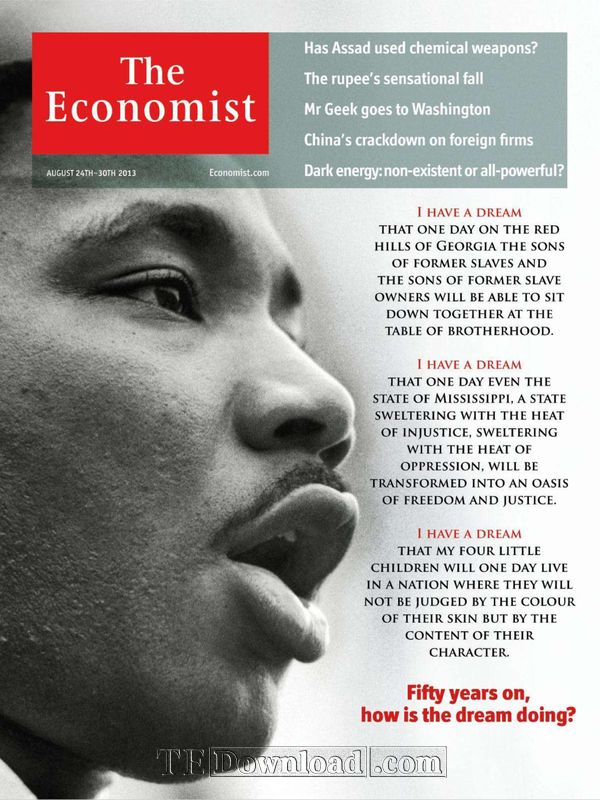 The Economist 经济学人 2013.08.24 (.PDF/MOBI/EPUB/MP3/在线音频)