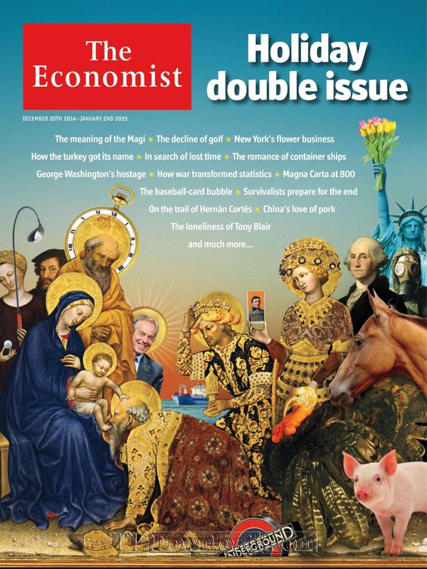 The Economist 经济学人 2014.12.20&27 (.PDF/MOBI/EPUB/MP3/在线音频)
