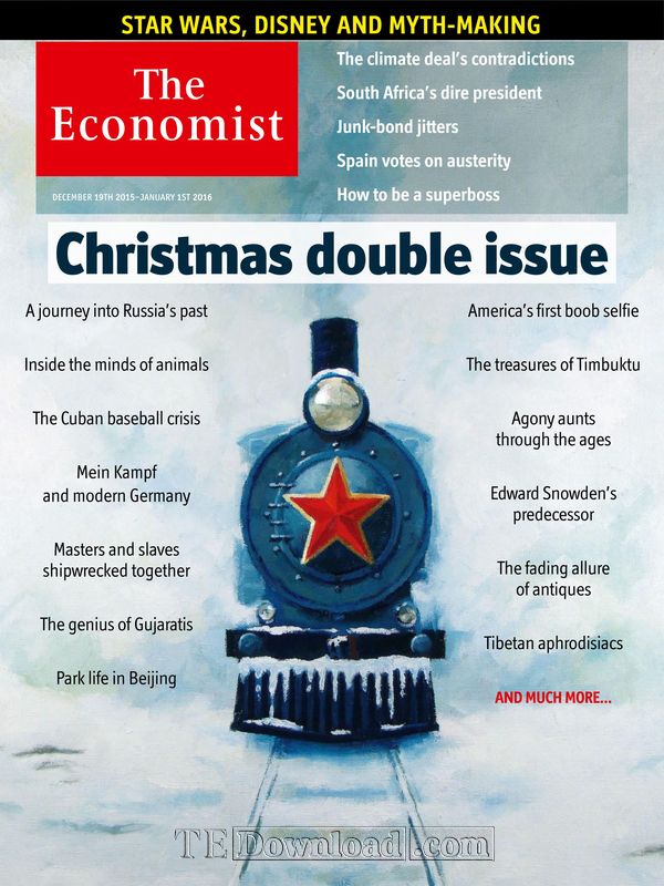 The Economist 经济学人 2015.12.19&26 (.PDF/MOBI/EPUB/MP3/在线音频)