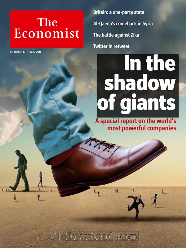 The Economist 经济学人 2016.09.17 (.PDF/MOBI/EPUB/MP3/在线音频)
