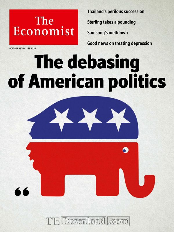 The Economist 经济学人 2016.10.15 (.PDF/MOBI/EPUB/MP3/在线音频)