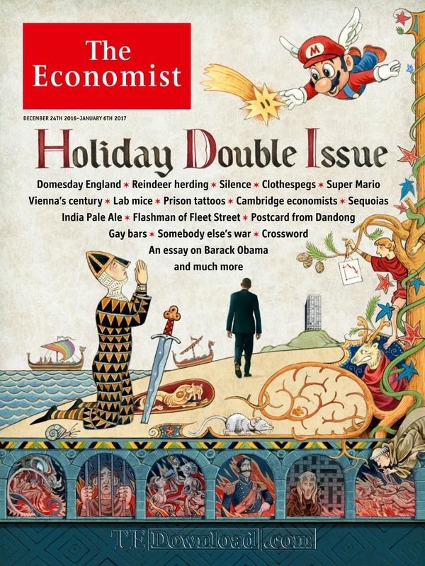 The Economist 经济学人 2016.12.24&31 (.PDF/MOBI/EPUB/MP3/在线音频)