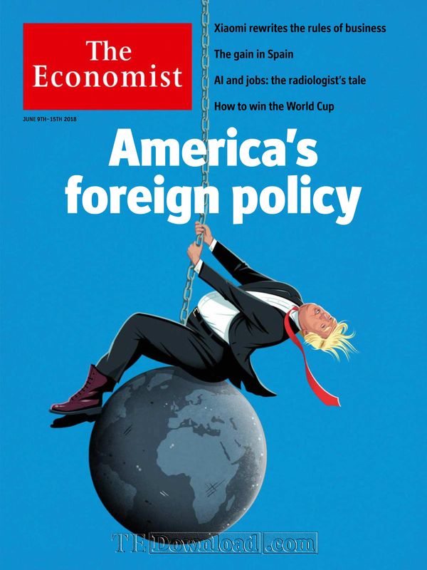 The Economist 经济学人 2018.06.02 (.PDF/MOBI/EPUB/MP3/在线音频)