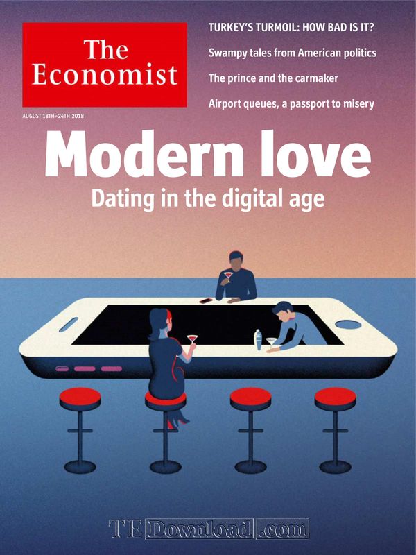 The Economist 经济学人 2018.08.18 (.PDF/MOBI/EPUB/MP3/在线音频)