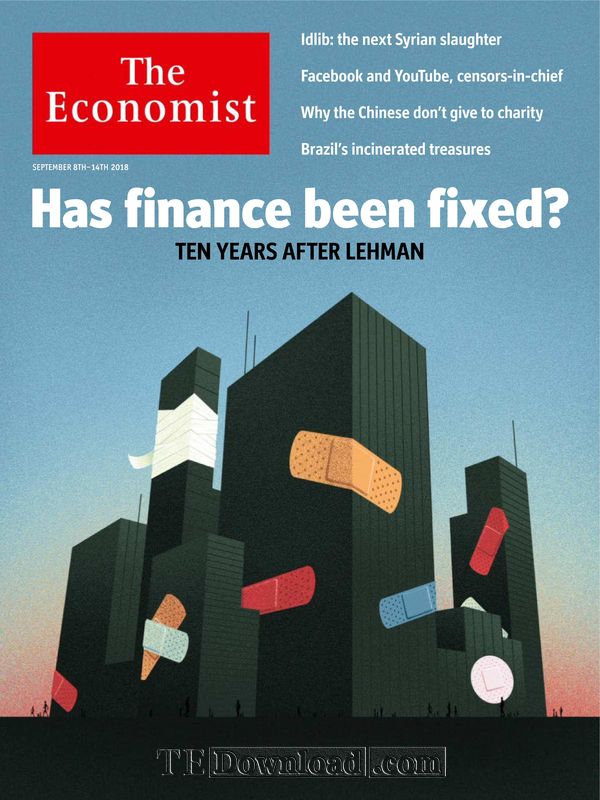 The Economist 经济学人 2018.09.08 (.PDF/MOBI/EPUB/MP3/在线音频)