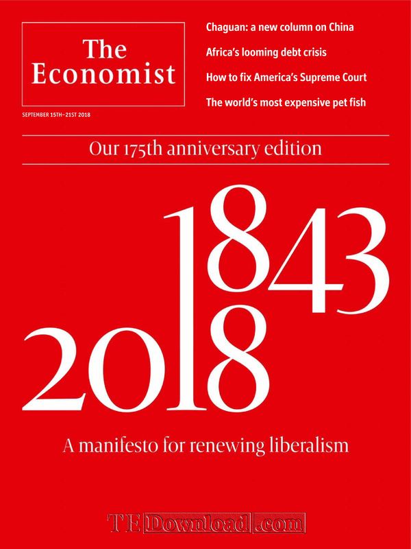 The Economist 经济学人 2018.09.15 (.PDF/MOBI/EPUB/MP3/在线音频)