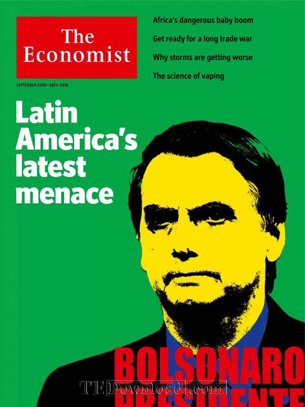 The Economist 经济学人 2018.09.22 (.PDF/MOBI/EPUB/MP3/在线音频)
