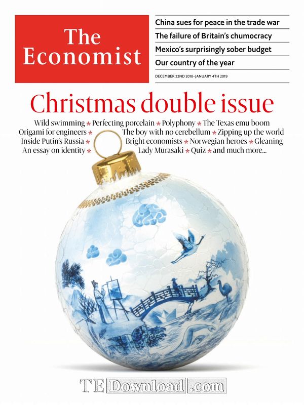 The Economist 经济学人 2018.12.22&29 (.PDF/MOBI/EPUB/MP3/在线音频)