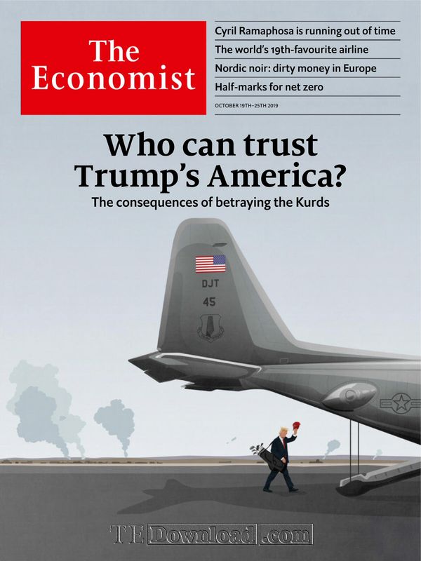 The Economist 经济学人 2019.10.19 (.PDF/MOBI/EPUB/MP3/在线音频)