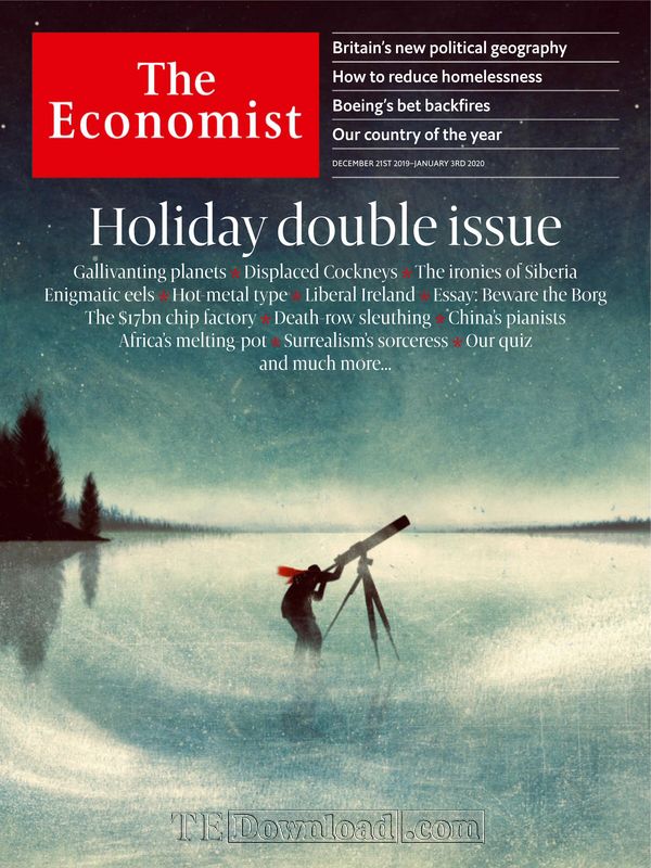 The Economist 经济学人 2019.12.21&28 (.PDF/MOBI/EPUB/MP3/在线音频)