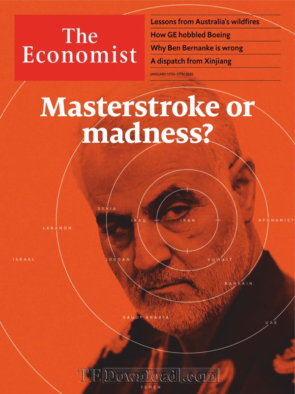The Economist 经济学人 2020.01.11 (.PDF/MOBI/EPUB/MP3/在线音频)