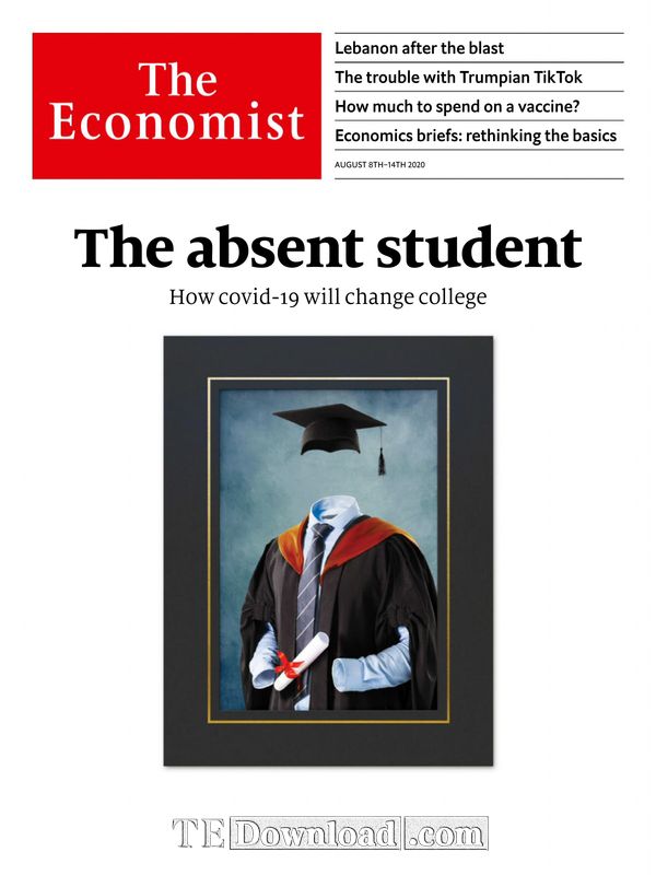 The Economist 经济学人 2020.08.08 (.PDF/MOBI/EPUB/MP3/在线音频)