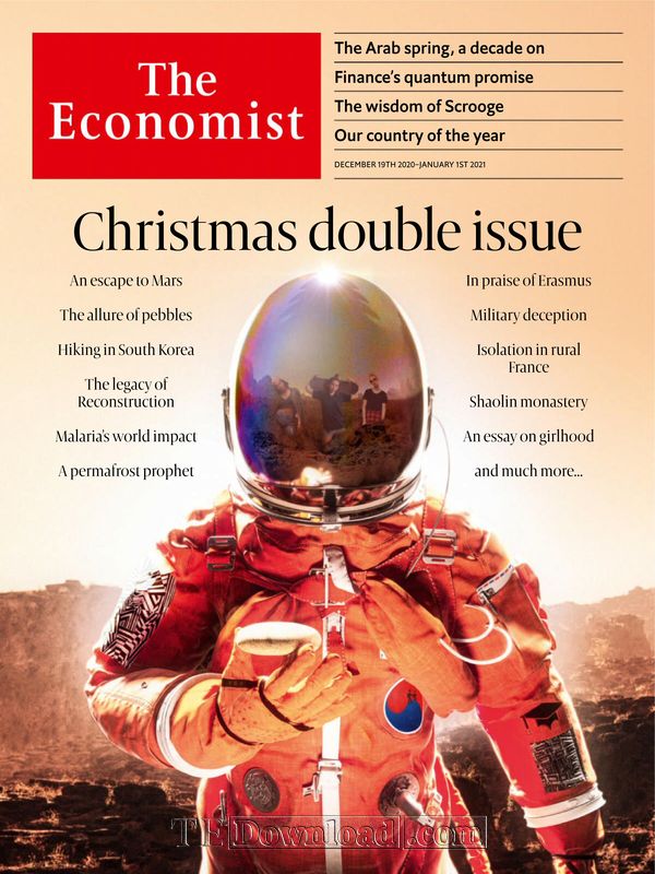 The Economist 经济学人 2020.12.19&26 (.PDF/MOBI/EPUB/MP3/在线音频)