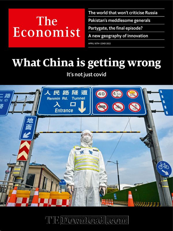 The Economist 经济学人 2022.04.16 (.PDF/MOBI/EPUB/MP3/在线音频)